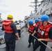 Benfold Conducts Replenishment-At-Sea