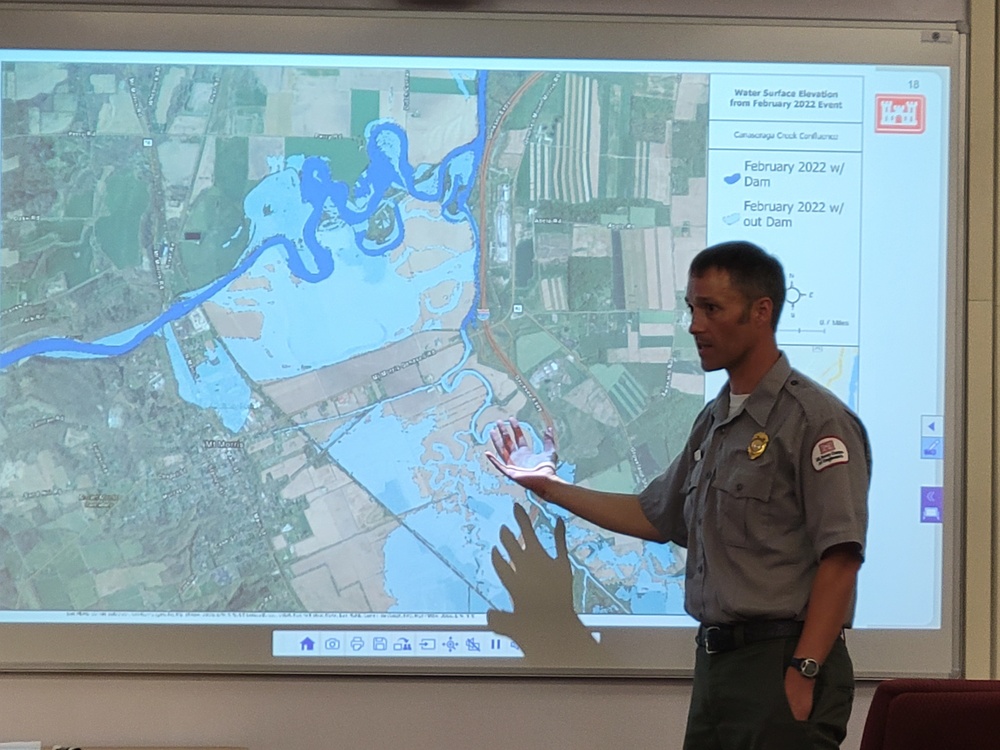 Mount Morris Dam experts hosted a town hall meeting in Mount Morris, NY