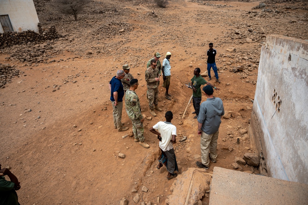 U.S. Air Force, Army makes site visit to Chabelley Village