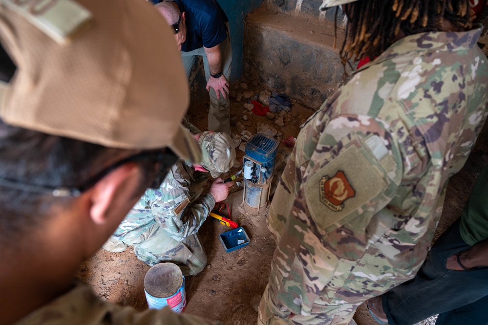U.S. Air Force, Army makes site visit to Chabelley Village