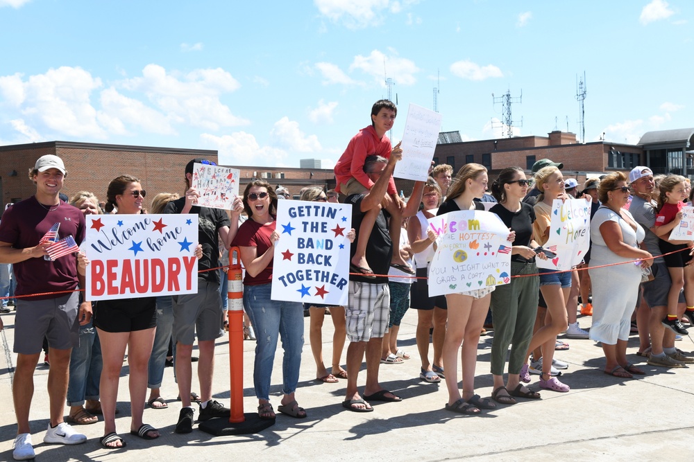 148th Fighter Wing members return from aviation deployment