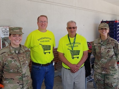 111th Attack Wing teams up with local food bank to support families in need