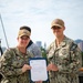 Chief Mass Communication Specialist Elliott Fabrizio receives MOVSM