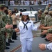U.S. Sailor departs USS Constitution