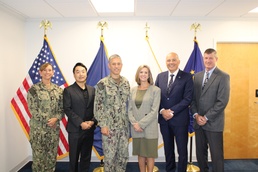 Naval Oceanography Hosts IHO Director and Republic of Korea Embassy Representative