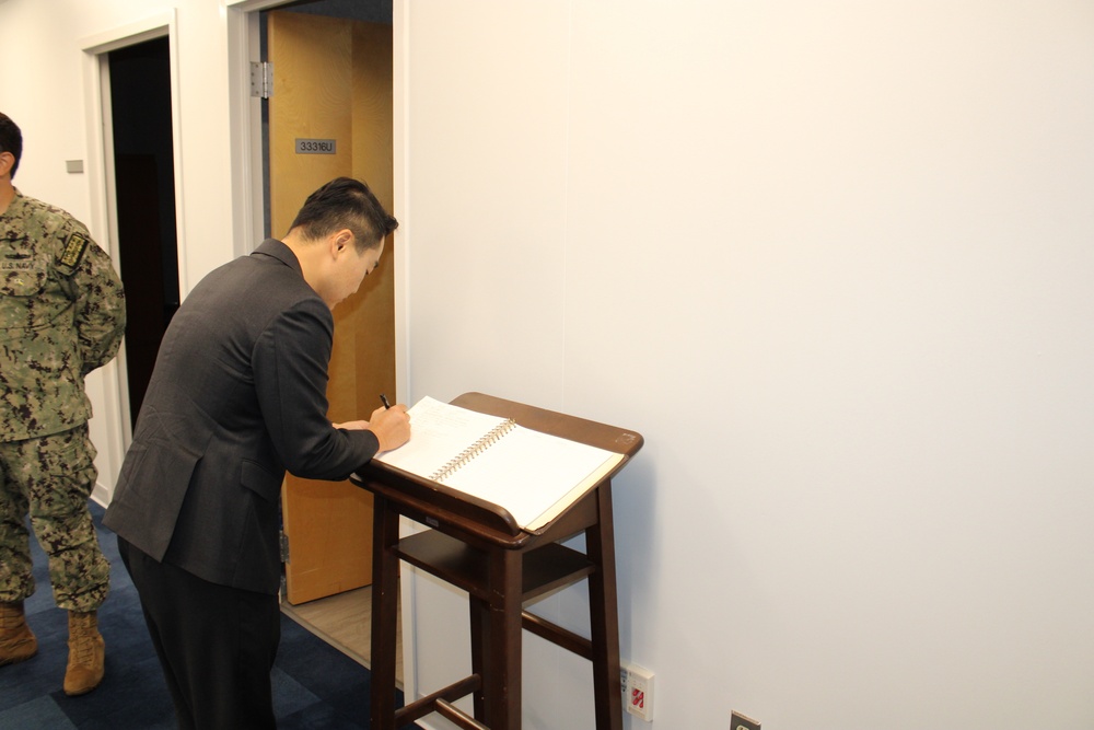 Naval Oceanography Hosts IHO Director and Republic of Korea Embassy Representative