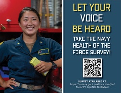 Take the 2022 Health of the Force Survey (Navy)