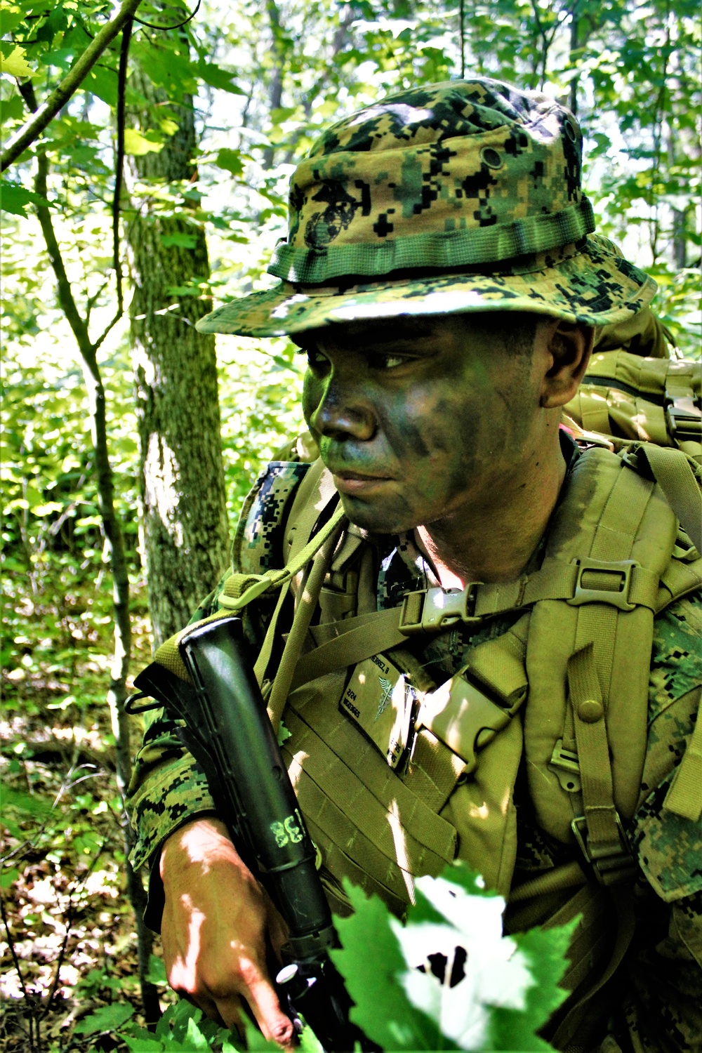 Marines, Navy Corpsmen train in casualty care field exercise