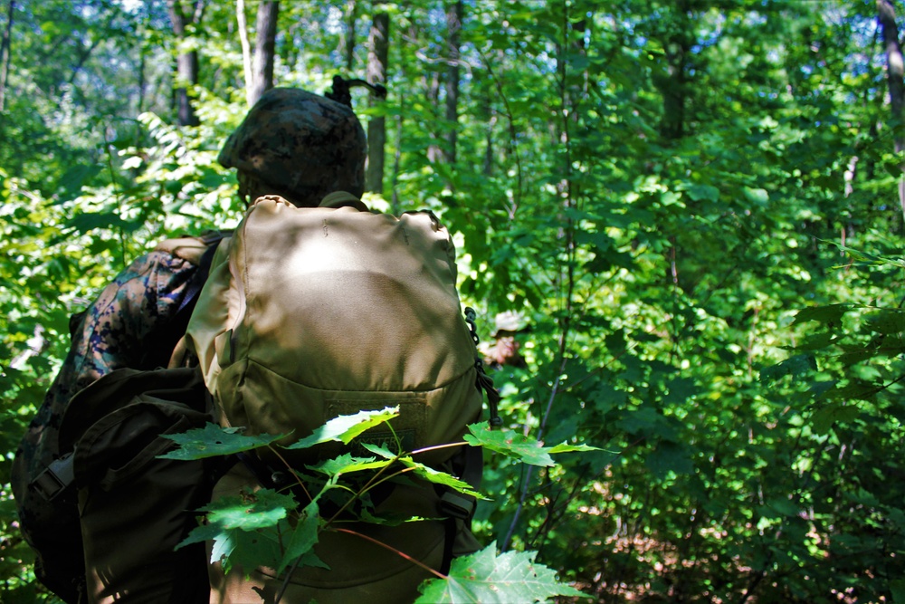 Marines, Navy Corpsmen train in casualty care field exercise