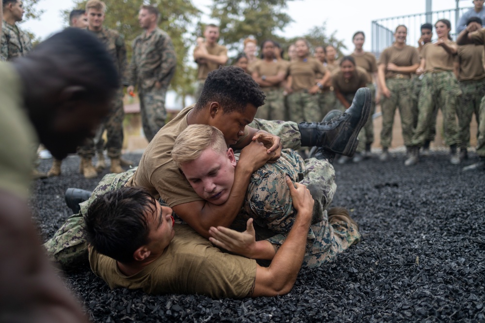 1st LAR Midshipmen Marine Week