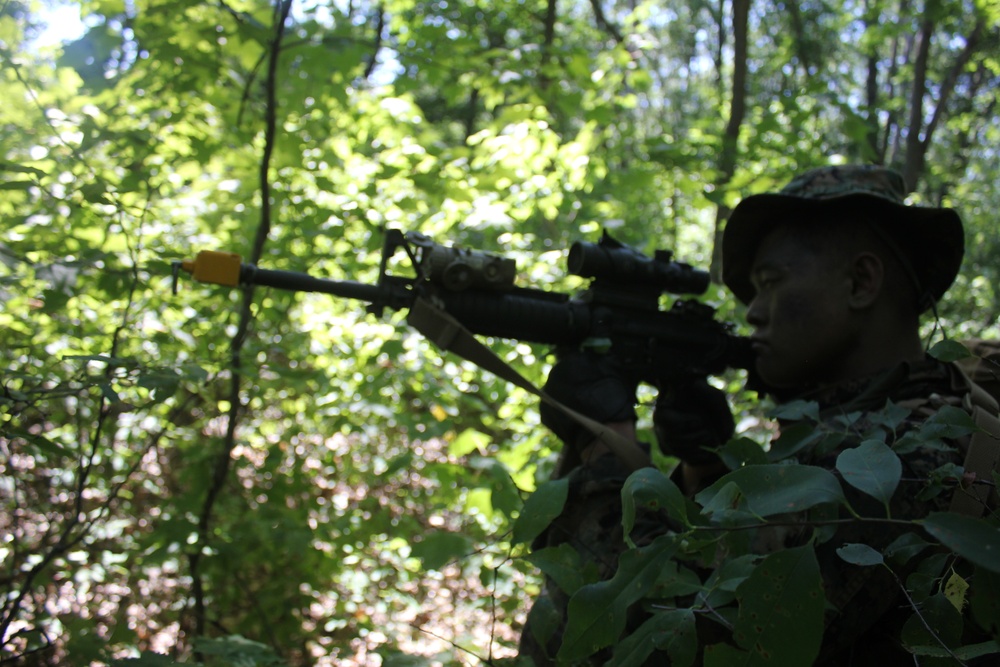 Marines, Navy Corpsmen train in casualty care field exercise