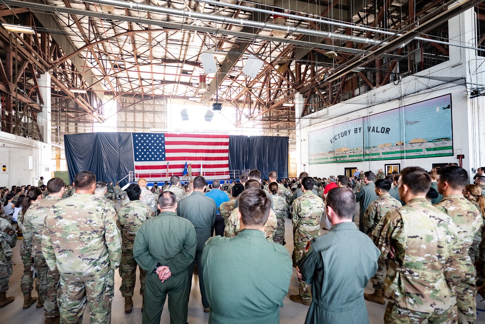 CSAF visits Shaw Air Force Base