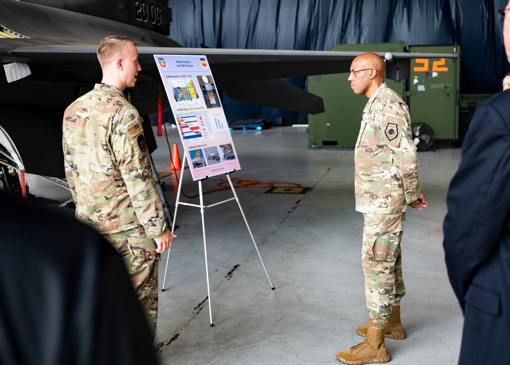 CSAF visits Shaw Air Force Base