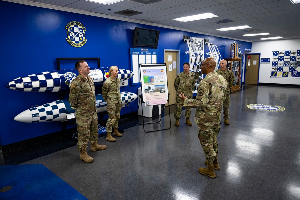 CSAF visits Shaw Air Force Base