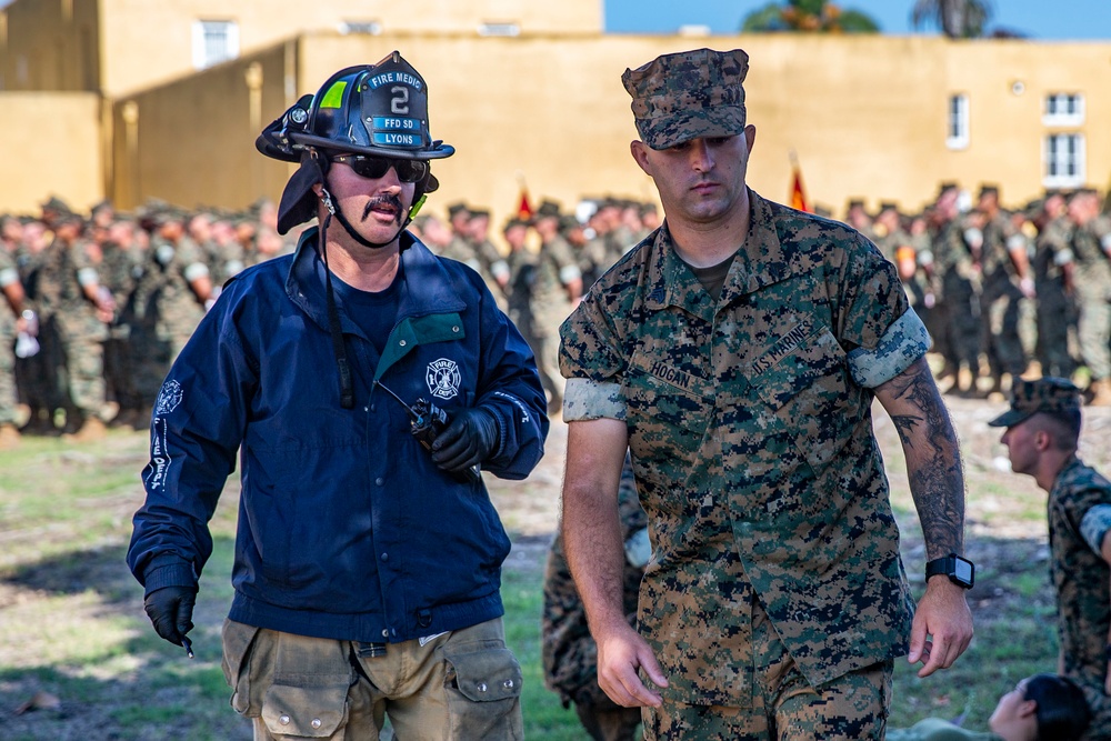 MCRD San Diego CBRN Exercise