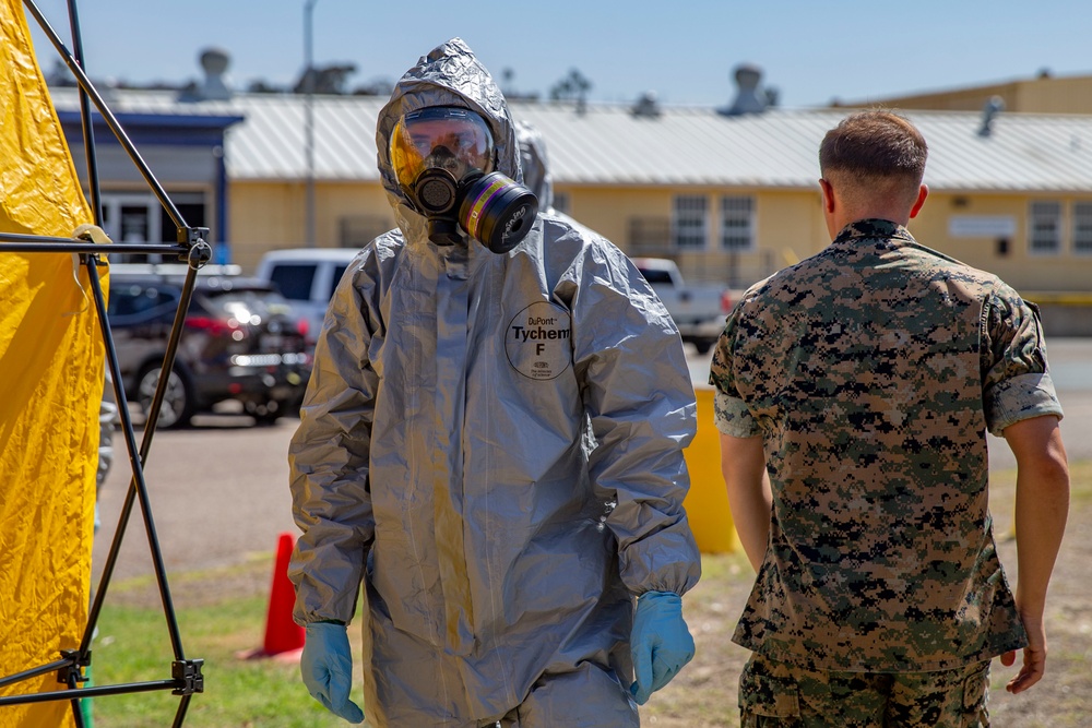 MCRD San Diego CBRN Exercise