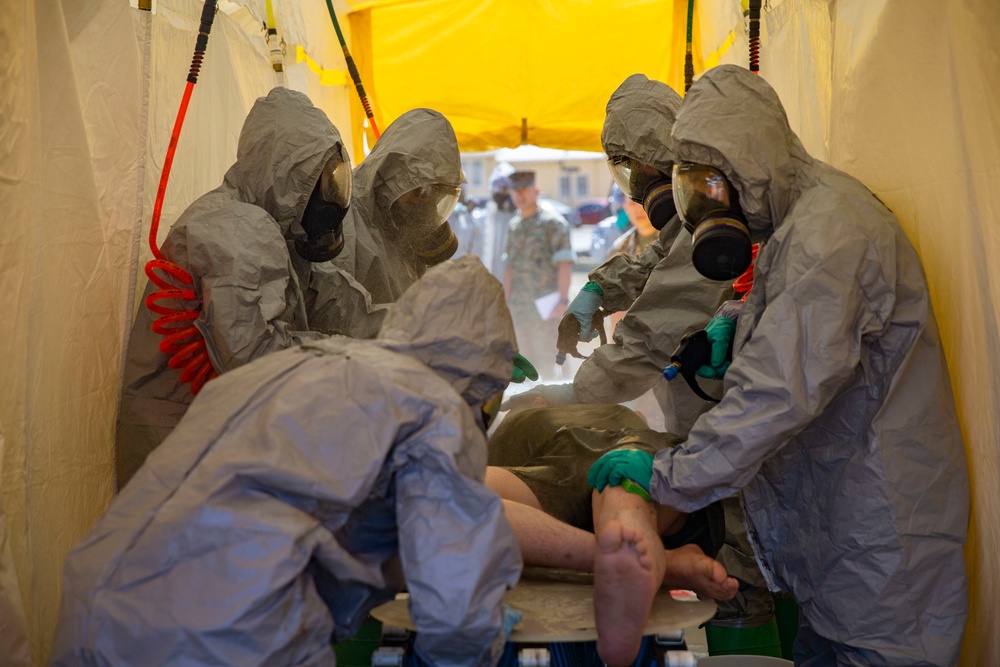 MCRD San Diego CBRN Exercise