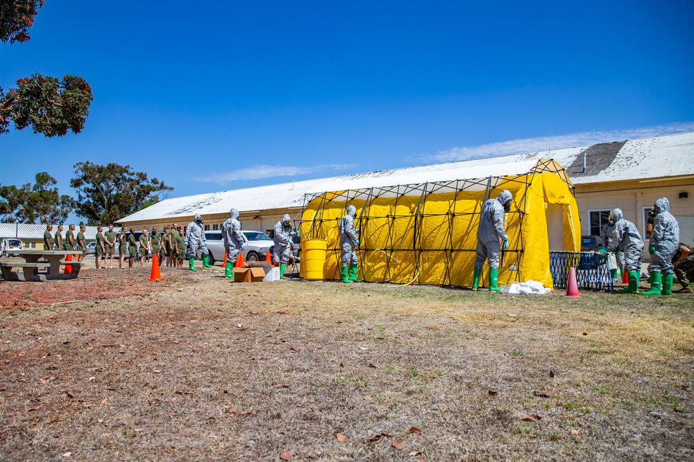 MCRD San Diego CBRN Exercise