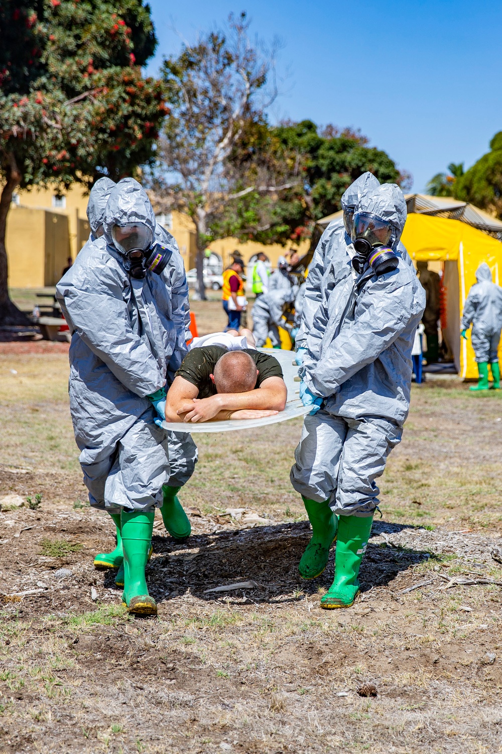 MCRD San Diego CBRN Exercise