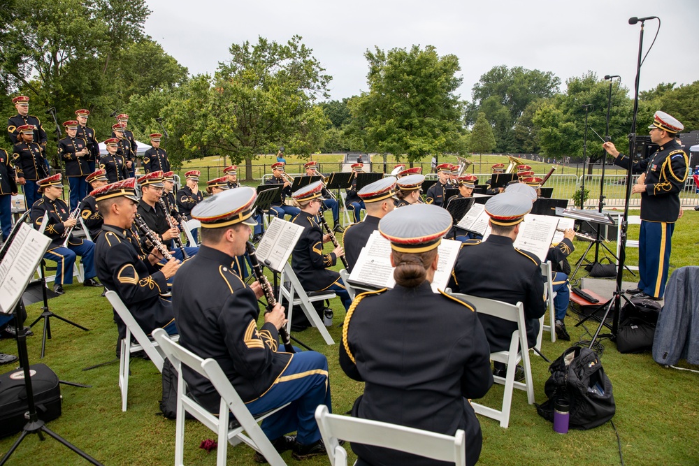 Korean War Vetarans Memorial Wall of Remembrance Dedication Ceremony July 27, 2022