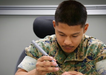 Pfc. Erwin C. Mariano Performs a SLEP Upgrade