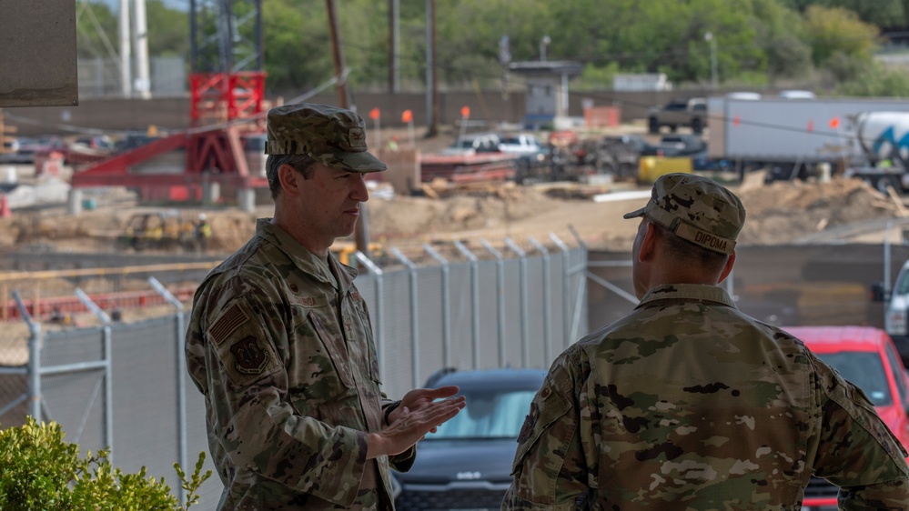 2nd Air Force vice commander visits Special Warfare Training Wing