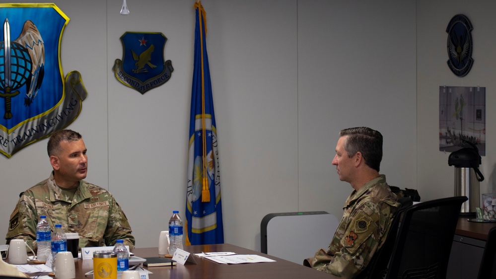 2nd Air Force vice commander visits Special Warfare Training Wing