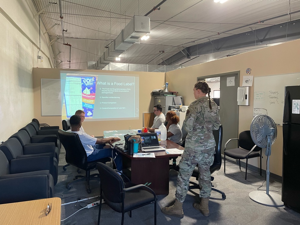 Nellis dietitians aid in readiness, improve performance