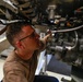 Abraham Lincoln Sailor conducts maintenance