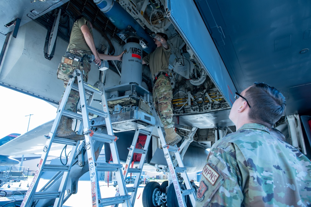 28th Aircraft Maintenance Squadron Holds Weapons Loading Competition