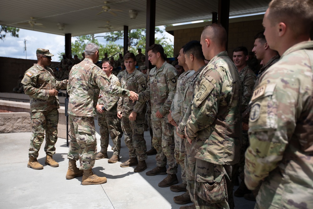 XVIII Airborne Corps Best Squad Competition Award Ceremony