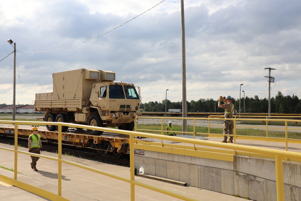 Fort McCoy supports rail movement for 107th Support Maintenance Company