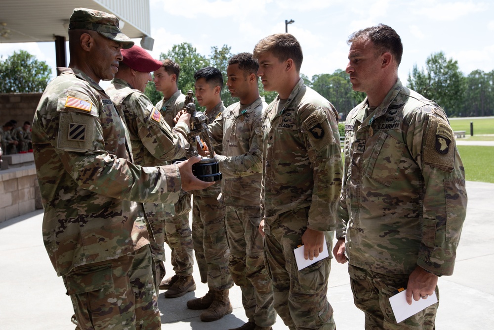 XVIII Airborne Corps Best Squad Competition Award Ceremony