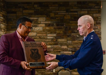 20th Air Force commander visits New Town for first EIS hearing