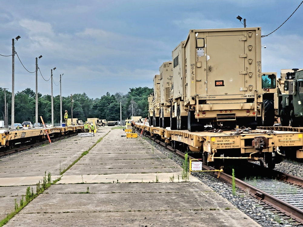 Fort McCoy supports rail movement for 107th Support Maintenance Company