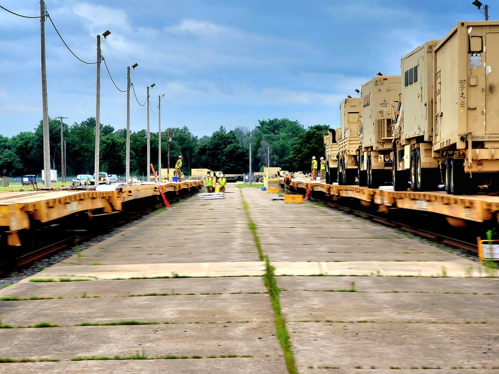 Fort McCoy supports rail movement for 107th Support Maintenance Company