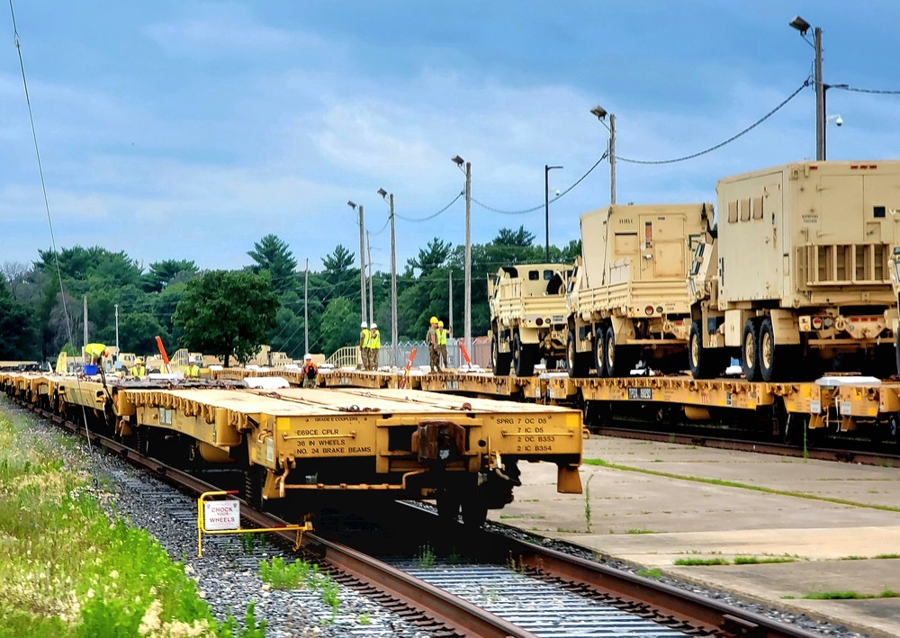 Fort McCoy supports rail movement for 107th Support Maintenance Company