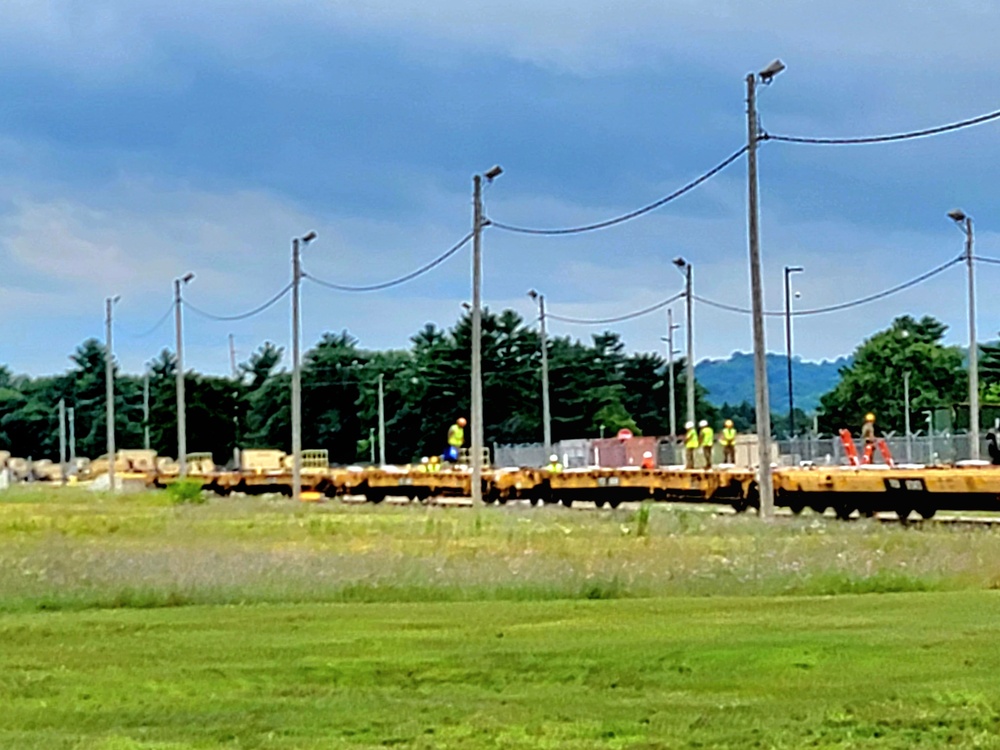 Fort McCoy supports rail movement for 107th Support Maintenance Company