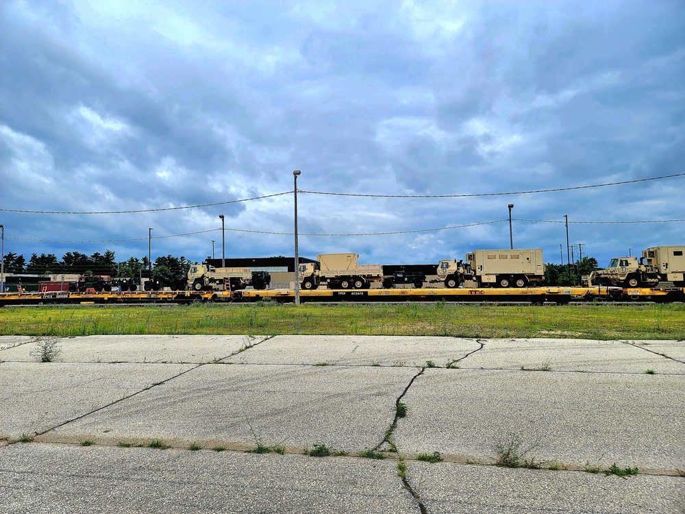 Fort McCoy supports rail movement for 107th Support Maintenance Company