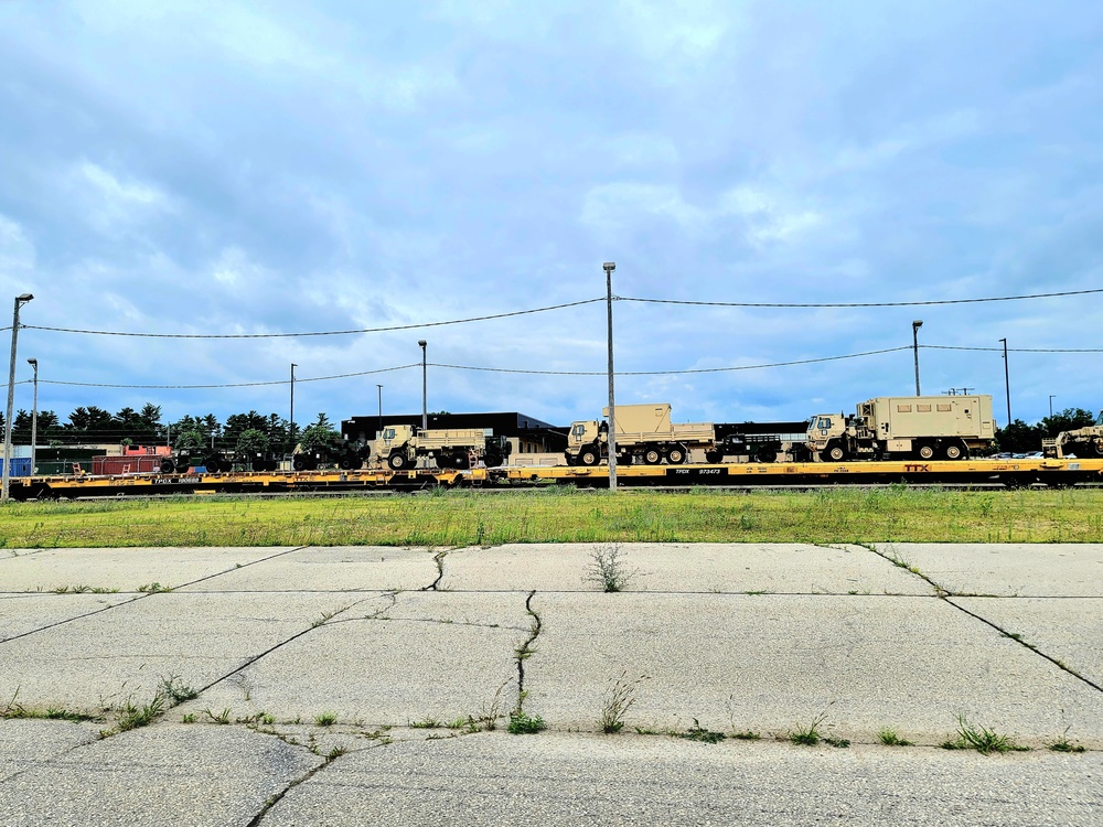 Fort McCoy supports rail movement for 107th Support Maintenance Company