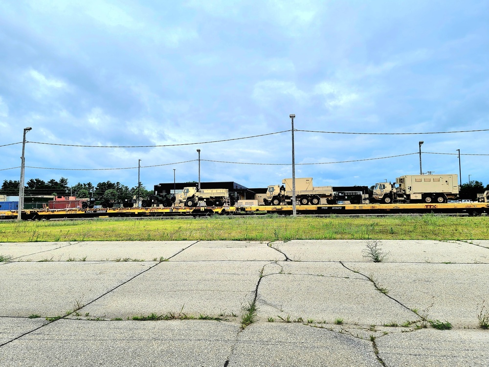 Fort McCoy supports rail movement for 107th Support Maintenance Company