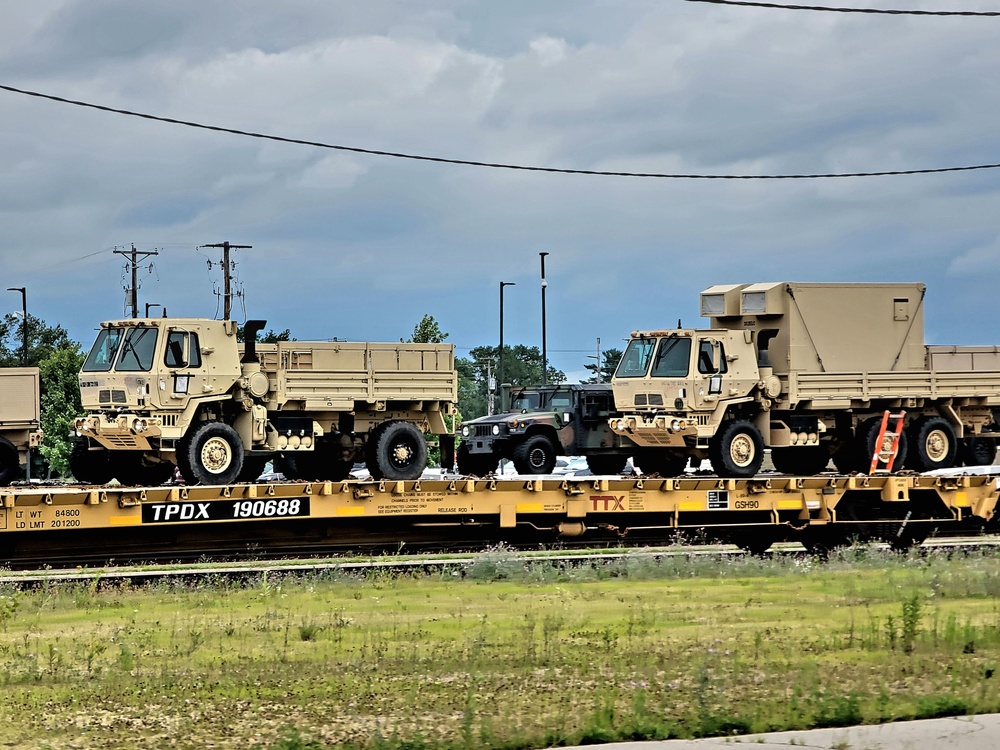 Fort McCoy supports rail movement for 107th Support Maintenance Company