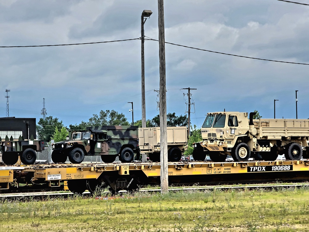 Fort McCoy supports rail movement for 107th Support Maintenance Company