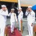 USS Gabrielle Giffords (LCS 10) Blue Crew Holds Change of Command Ceremony