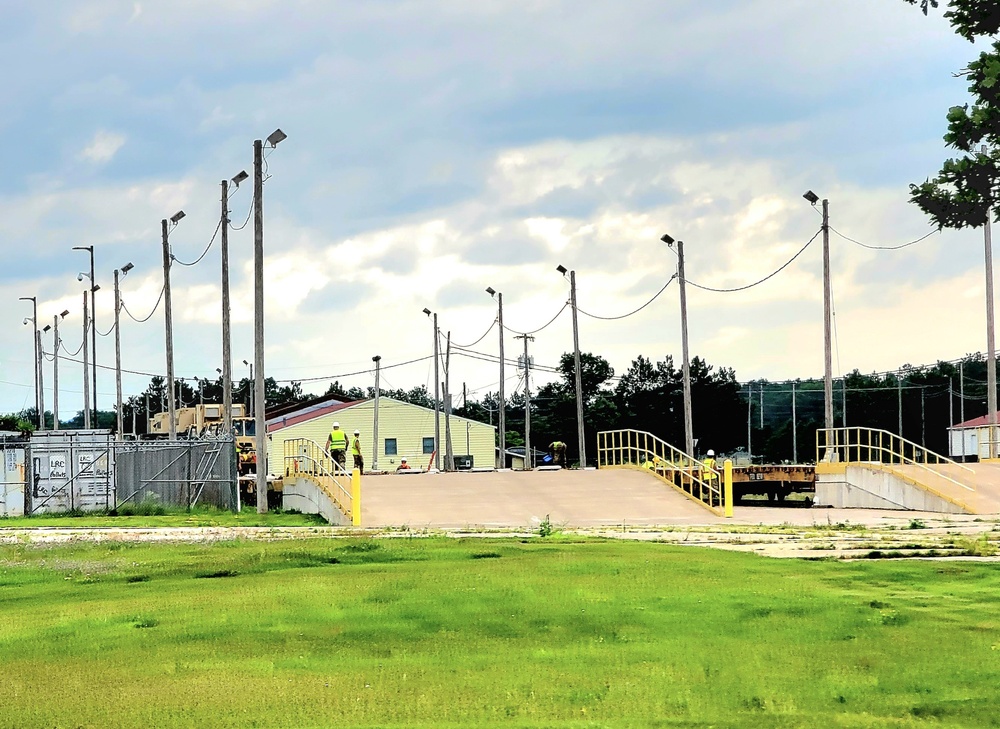 Fort McCoy supports rail movement for 107th Support Maintenance Company