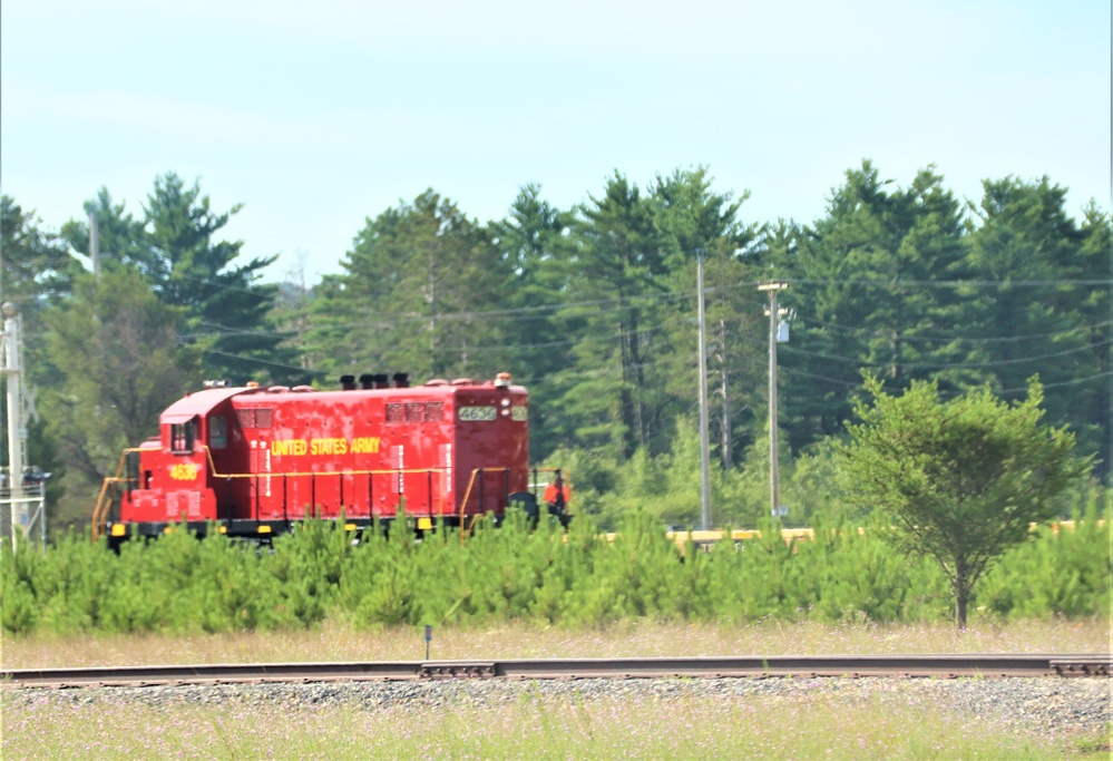 Fort McCoy supports rail movement for 107th Support Maintenance Company