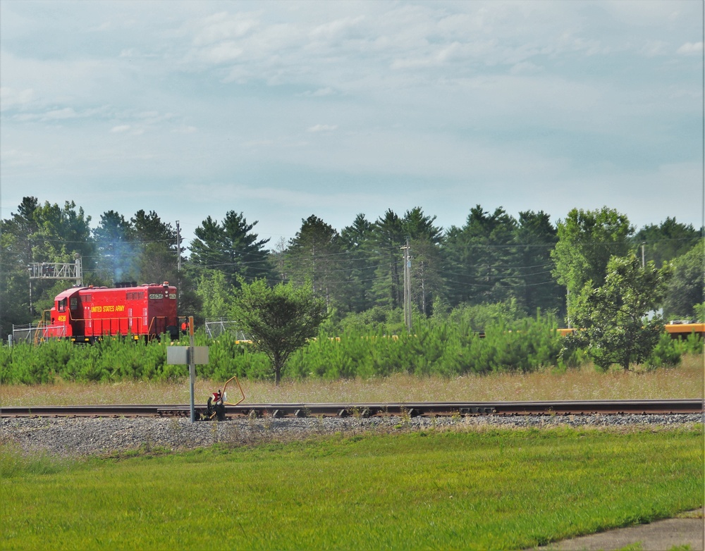 Fort McCoy supports rail movement for 107th Support Maintenance Company