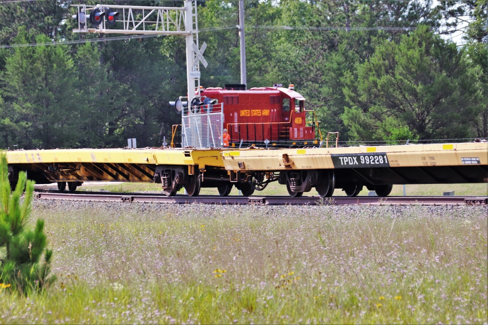 Fort McCoy supports rail movement for 107th Support Maintenance Company