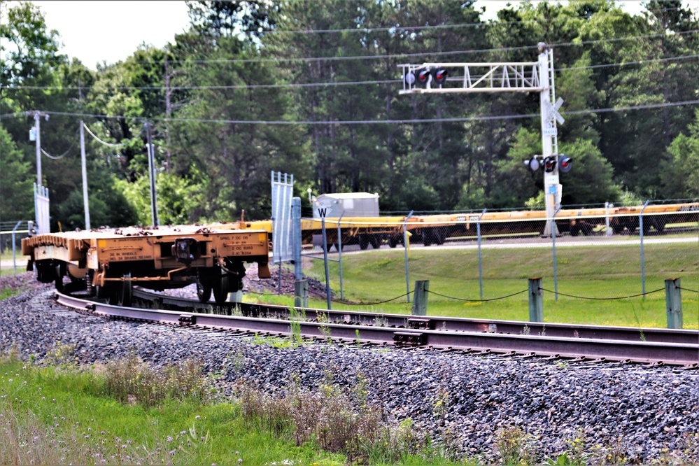 Fort McCoy supports rail movement for 107th Support Maintenance Company