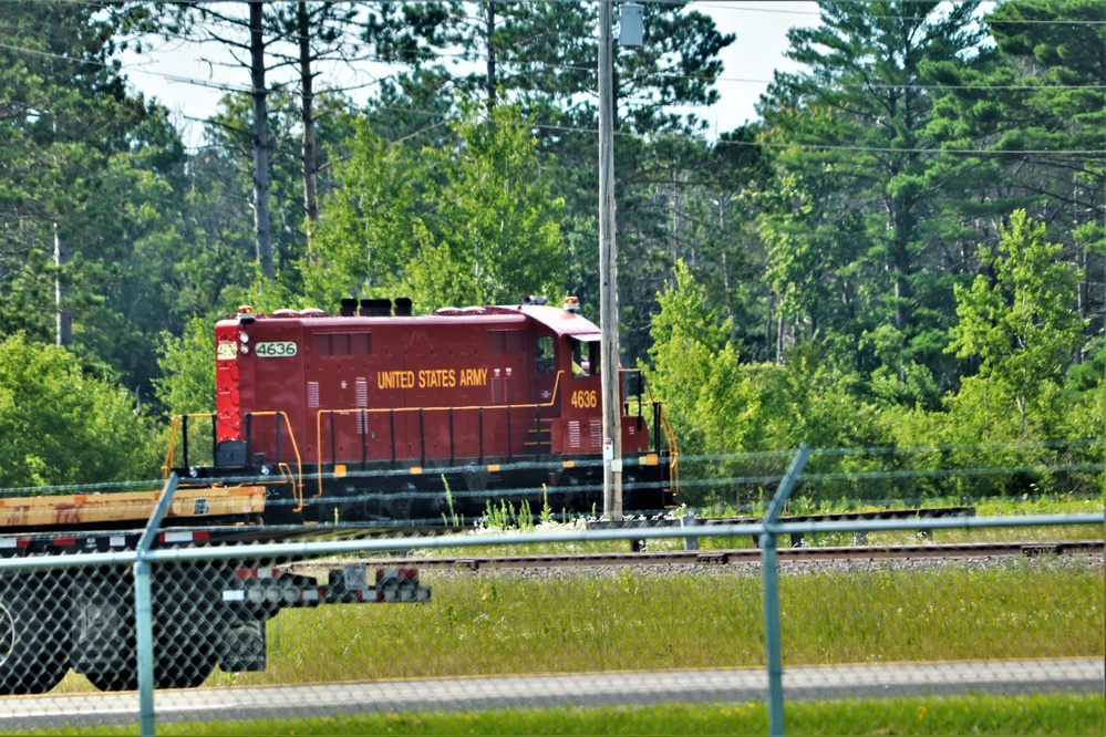 Fort McCoy supports rail movement for 107th Support Maintenance Company